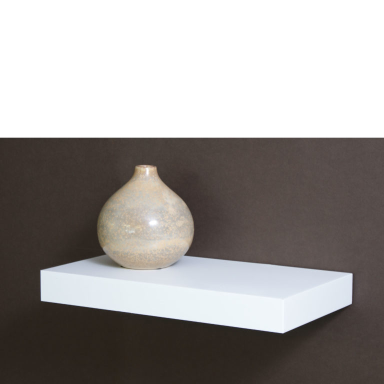 White Floating Shelf Kit 445x250x50mm Mastershelf