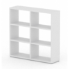 2x3 white cube shelf