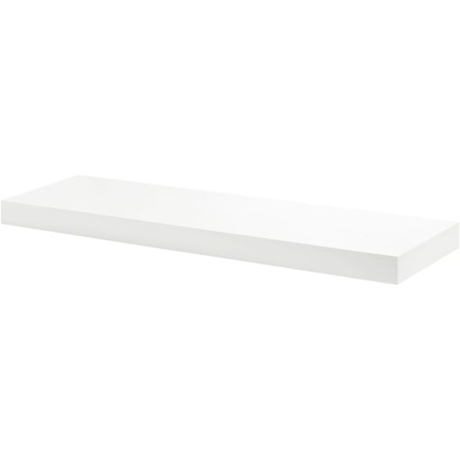 White floating shelf kit