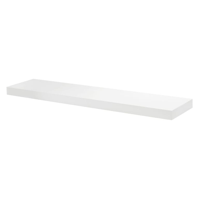 White Floating Shelf Kit 1150x300x50mm Mastershelf
