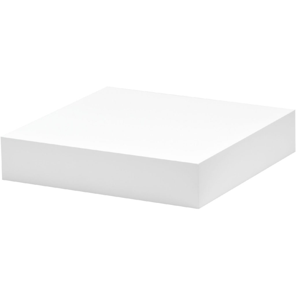 White floating shelf kit
