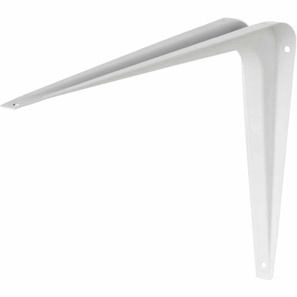 Standard White Bracket 24.5x18.5cm Mastershelf