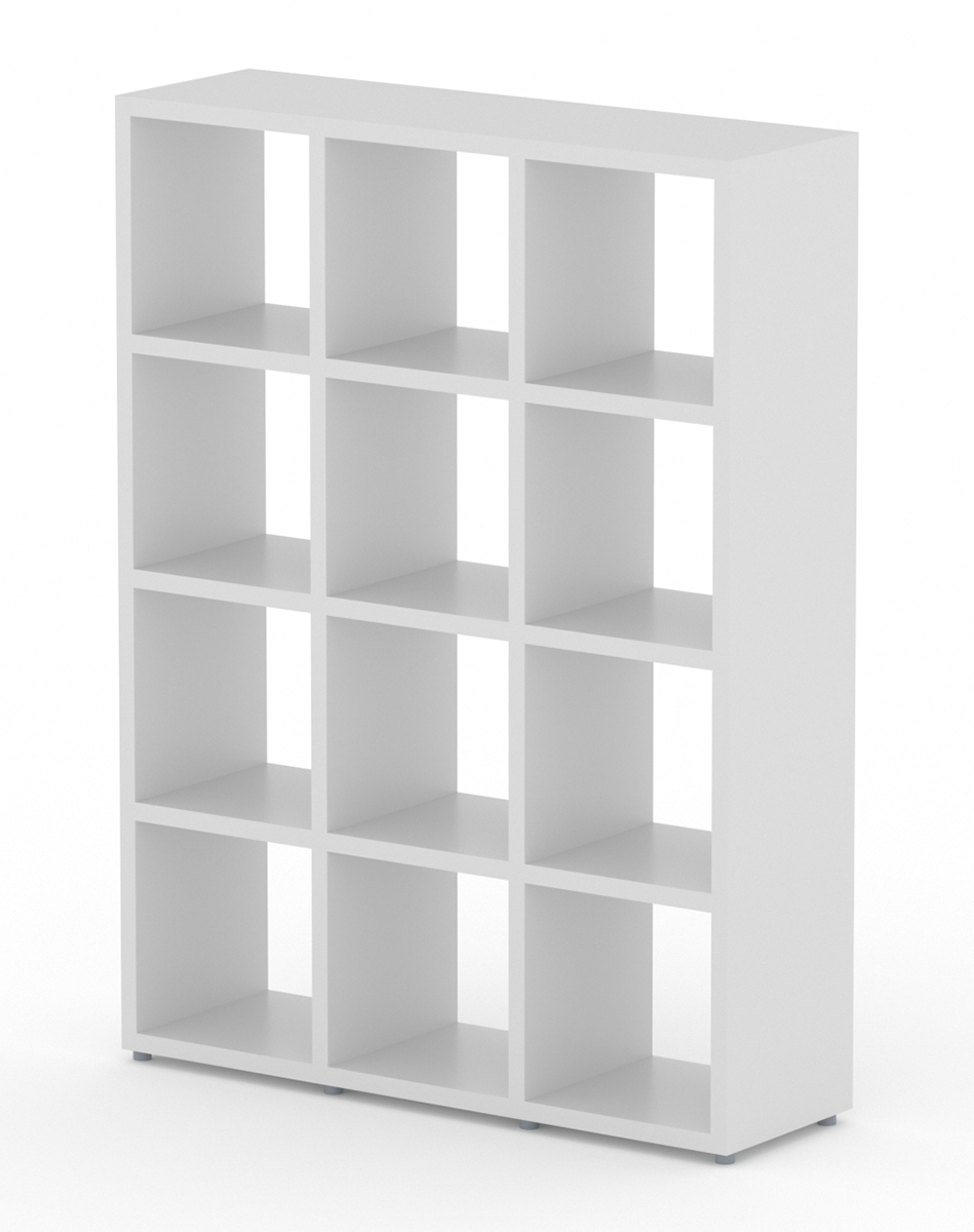 Boon 3 4 Oak Or White Mastershelf, 4 215 Cube Bookcase Dimensions