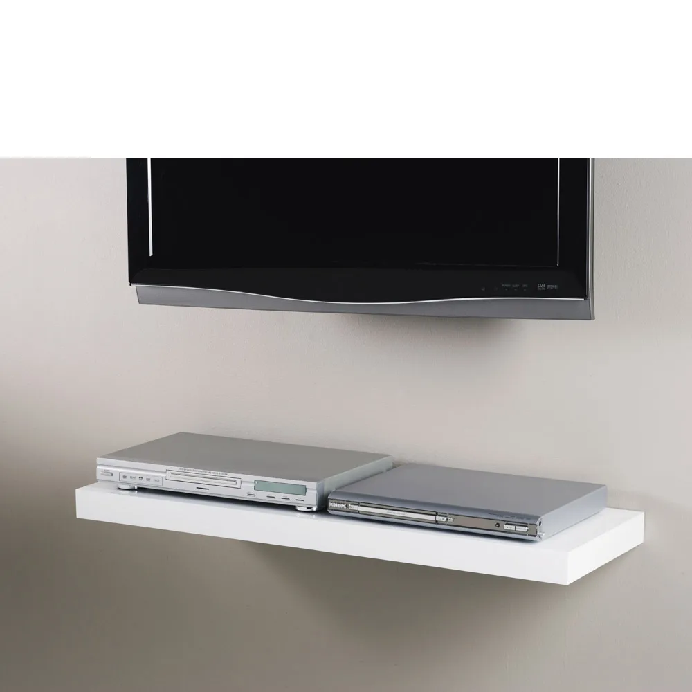 Floating Shelf Kit | Satin White | 115x30x5cm - Image 3