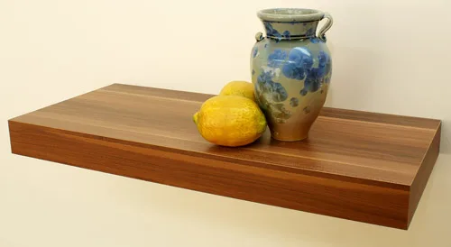 Floating Shelf Kit | Walnut | 57x25x5cm - Image 2