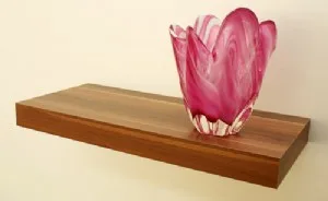 Floating Shelf Kit | Walnut | 57x25x5cm - Image 3