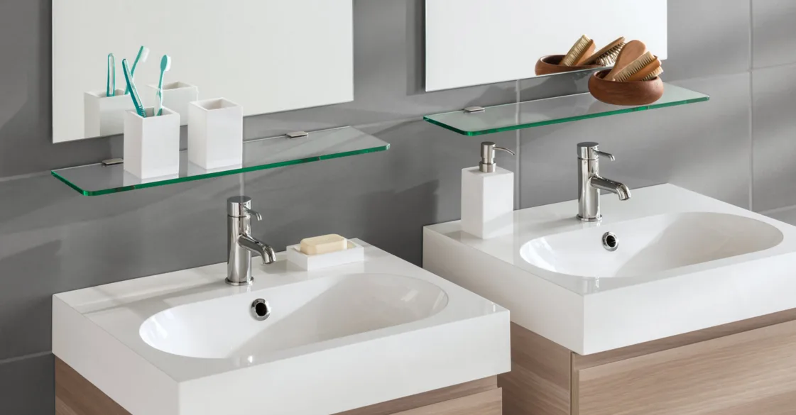 Glass Shelf 40x12x0.8cm - Image 4