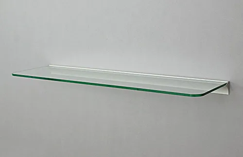 Toughened Glass Shelf Kit 80x25x0.8cm - Image 2