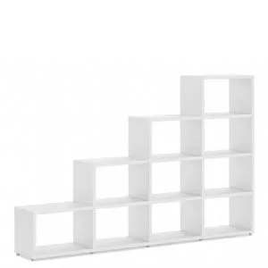 Modular Wide 4 Step White <br> 231L x 147H x 32.8D - Image 2