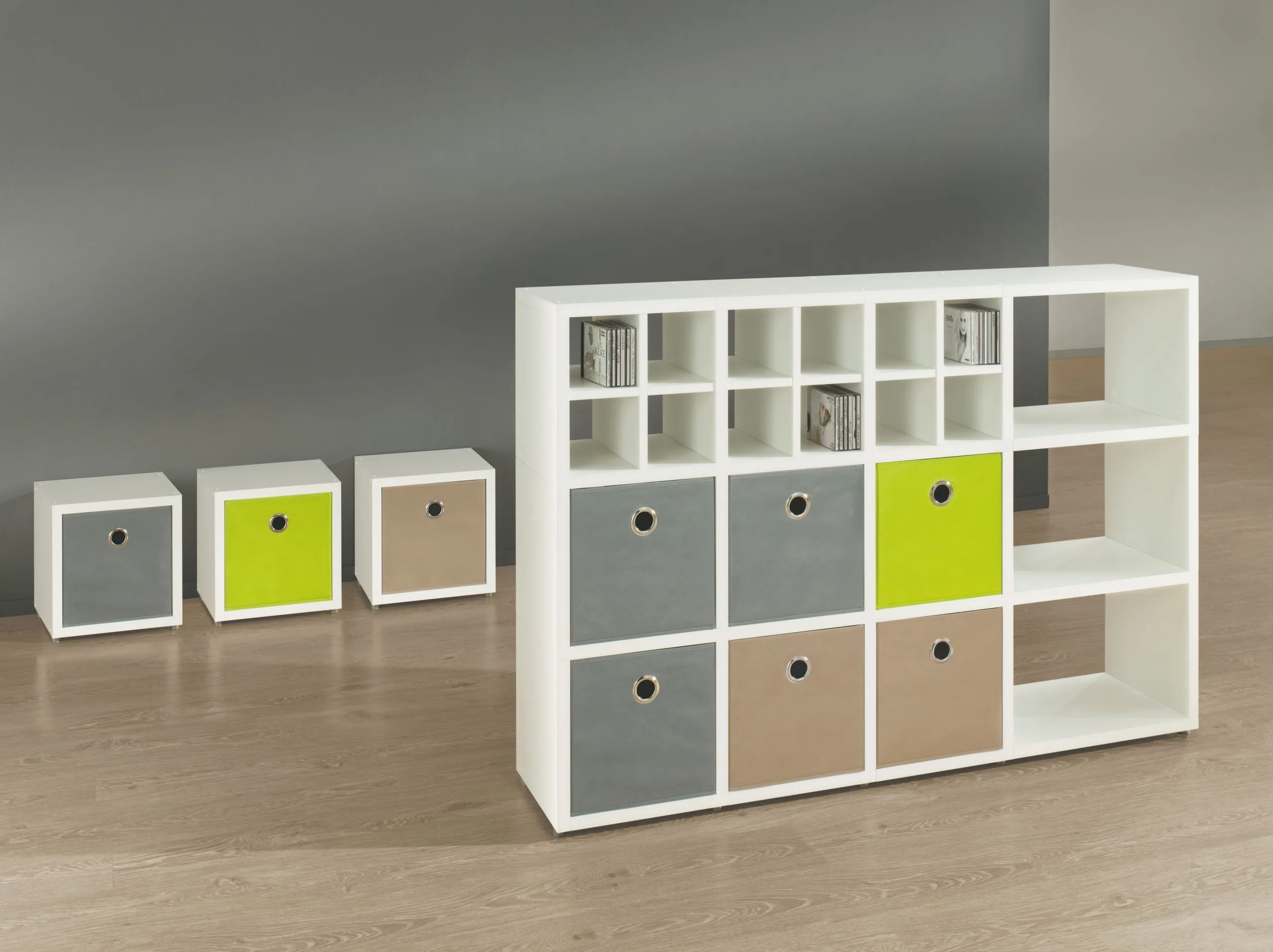 Modular Combo Kit White <br> 166.6L x 109.6H x 32.8D