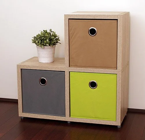 Cube Storage Step Oak - Image 4
