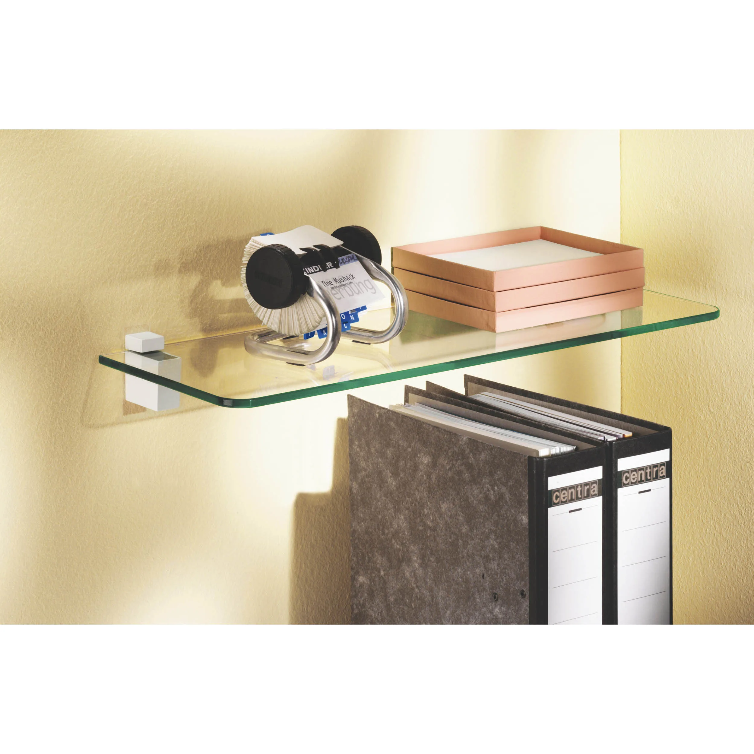 115x20x1cm <br> Glass Shelf - Image 3