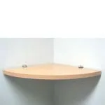 Beech Corner Shelf Kit <br> 30x30x1.8cm
