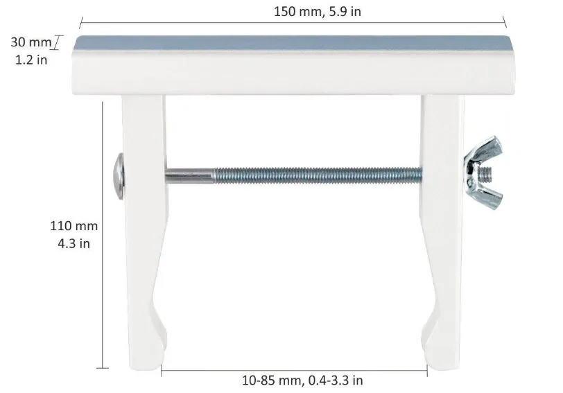 Radiator Shelf | Oak | 80x15x2cm + Universal Rad Brackets - Image 3