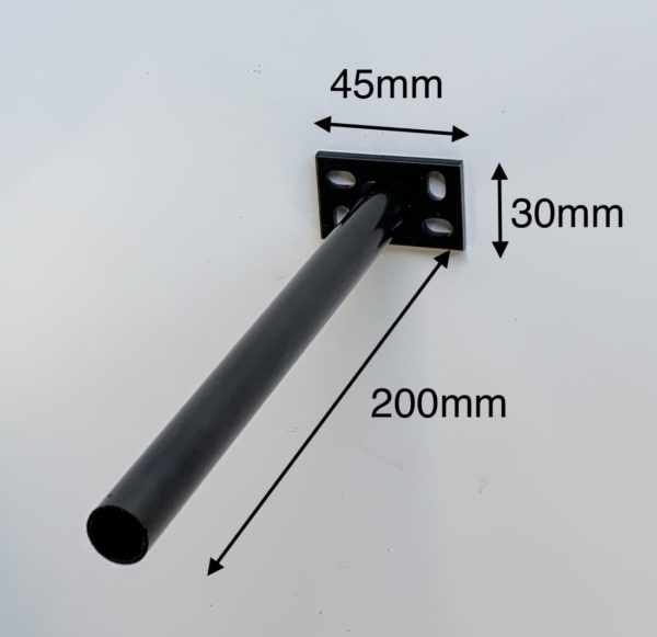 Floating Shelf Bracket (each) 45x30mm base size - Image 2